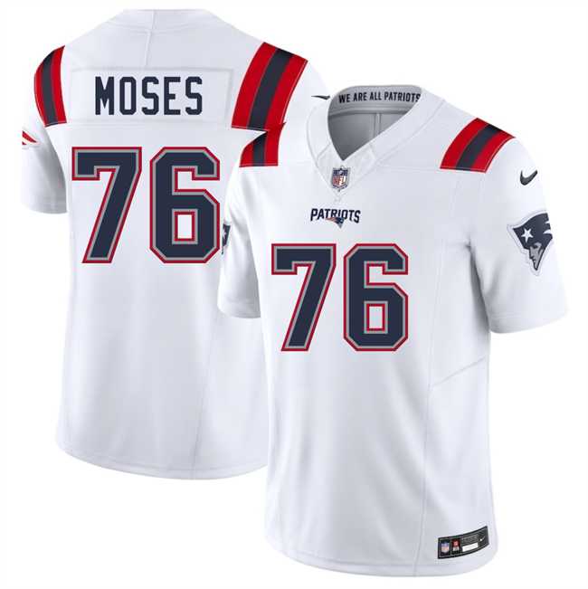 Men & Women & Youth New England Patriots #76 Morgan Moses White 2025 F.U.S.E. Vapor Limited Stitched Jersey,We sell and wholesale Men & Women & Youth New England Patriots #76 Morgan Moses White 2025 F.U.S.E. Vapor Limited Stitched Jersey on line form chian!